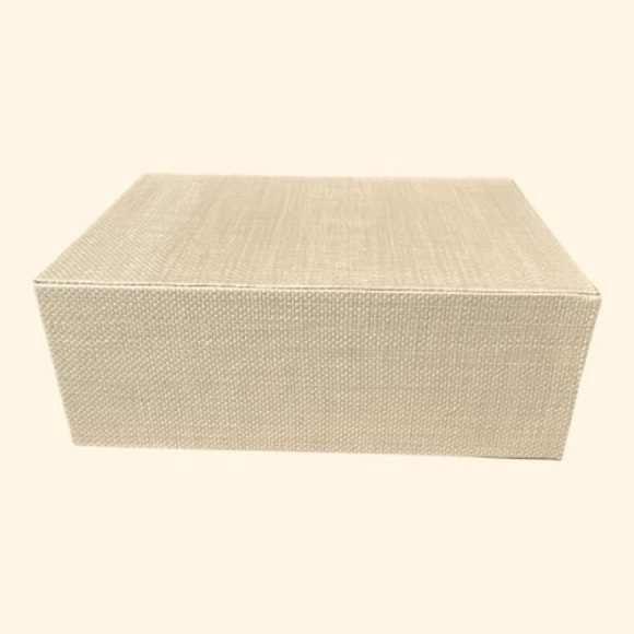 NWT Beige 2-Drawer Jewelry Organizer with Gold Handles – 11”x7”x4” - Picture 6 of 12